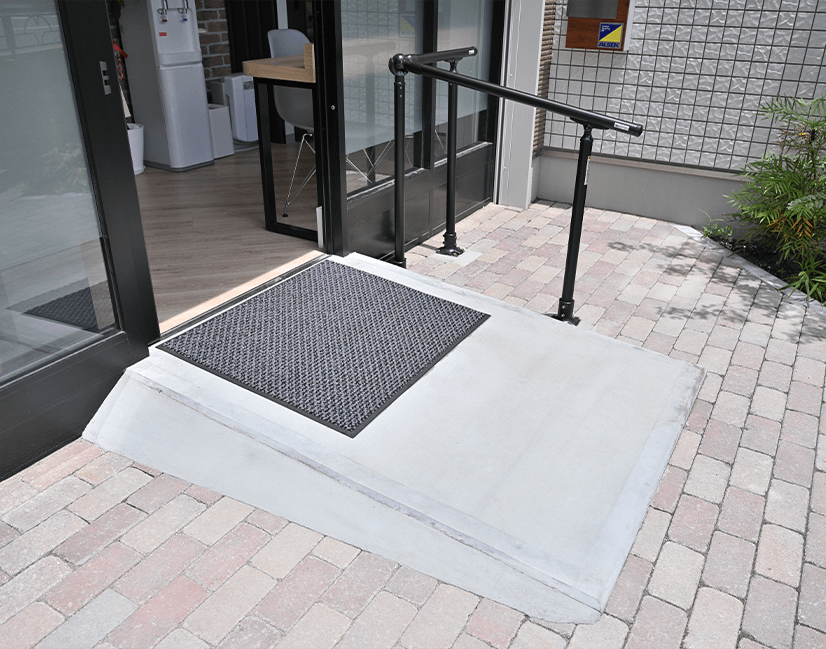 バリアフリー設計でどなたでも通院できます